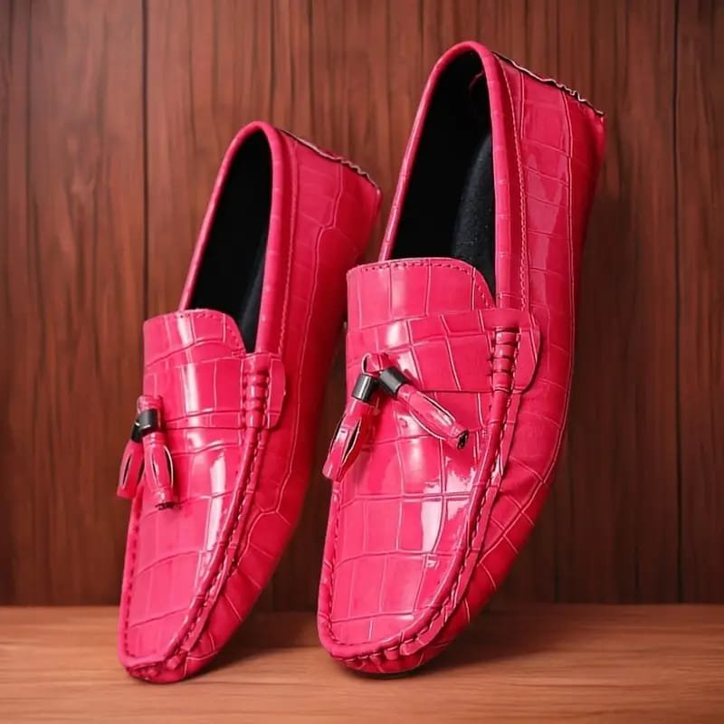 1 Pair Men'S Genuine Loafers - Casual Shoes