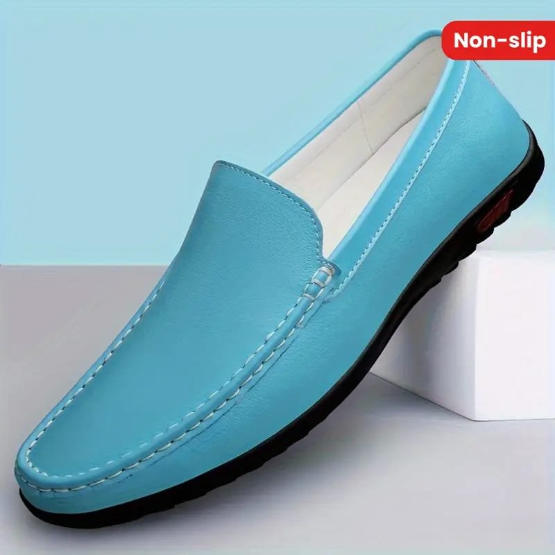 1 Pair Men'S Genuine Loafers - Casual Shoes