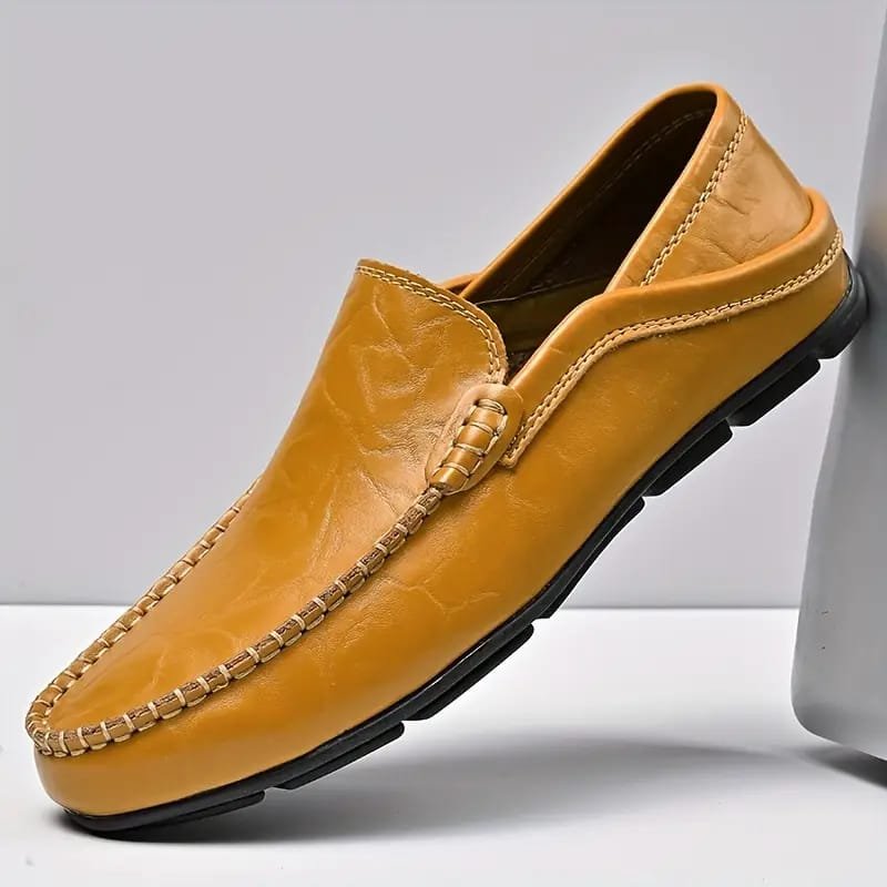 1 Pair Men'S Genuine Loafers - Casual Shoes