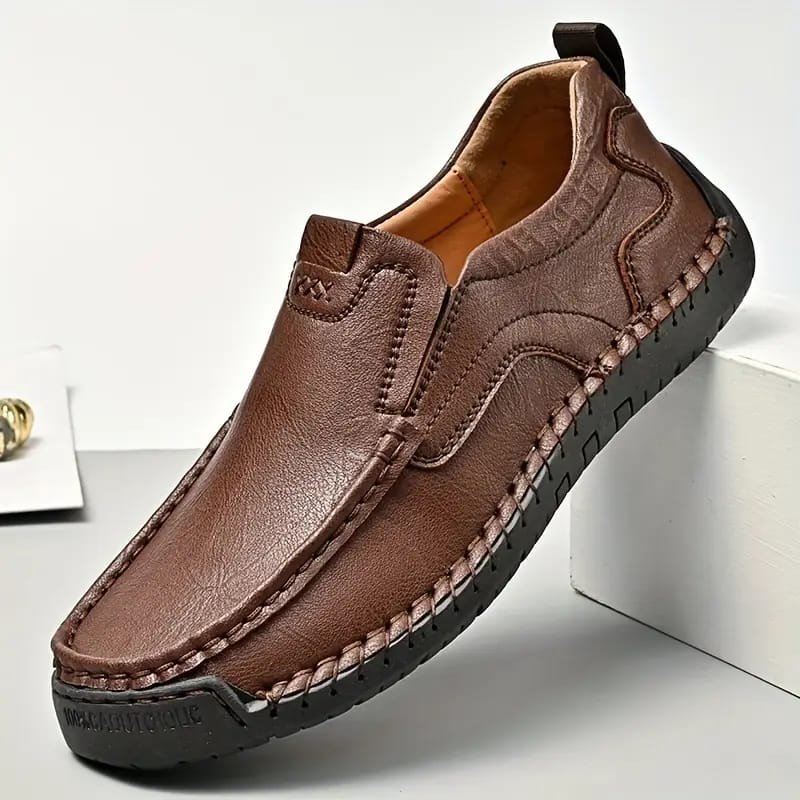 1 Pair Men'S Genuine Loafers - Casual Shoes